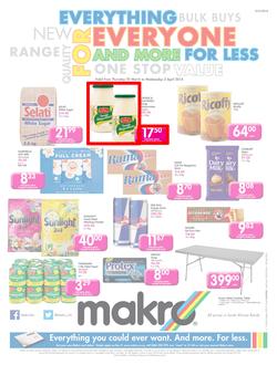 Makro Gauteng : Food (20 Mar - 2 Apr 2014), page 1