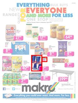 Makro Gauteng : Food (20 Mar - 2 Apr 2014), page 1