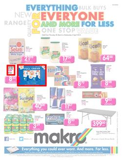 Makro Gauteng : Food (20 Mar - 2 Apr 2014), page 1