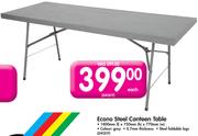Econo Steel Canteen Table