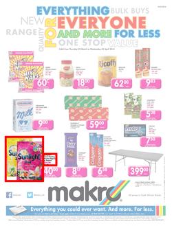 Makro KZN : Food (20 Mar - 2 Apr 2014), page 1