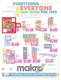 Makro KZN : Food (20 Mar - 2 Apr 2014), page 1