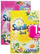 Sunlight Hand Washing Powder Regular Or Tropical-500g