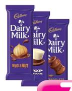 Cadbury Slabs(All Flavours)-12 x 90g
