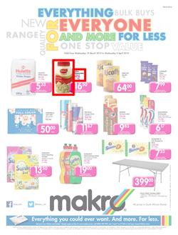 Makro Port Elizabeth : Food (19 Mar - 2 Apr 2014), page 1