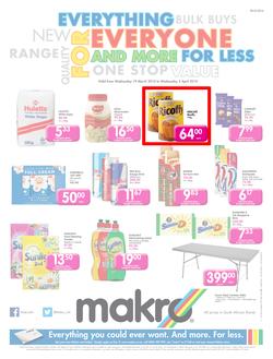 Makro Port Elizabeth : Food (19 Mar - 2 Apr 2014), page 1