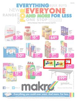 Makro Port Elizabeth : Food (19 Mar - 2 Apr 2014), page 1
