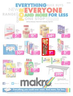 Makro Port Elizabeth : Food (19 Mar - 2 Apr 2014), page 1