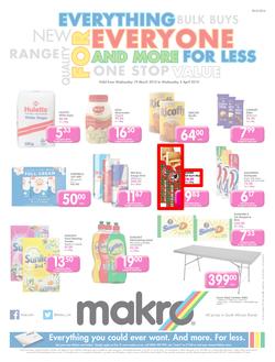 Makro Port Elizabeth : Food (19 Mar - 2 Apr 2014), page 1