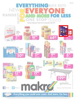 Makro Port Elizabeth : Food (19 Mar - 2 Apr 2014), page 1