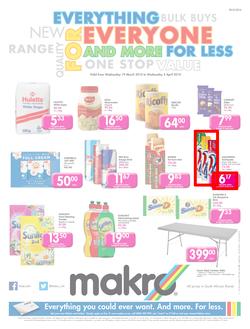 Makro Port Elizabeth : Food (19 Mar - 2 Apr 2014), page 1
