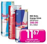 Red Bull Energy Drink (All Flavours)-24 x 250ml