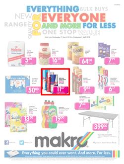 Makro Cape Town : Food (19 Mar - 2 Apr 2014), page 1