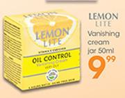 Lemon Lite Vanishing Cream Jar-50ml