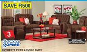 Gomma Gomma Everest 3 Piece Lounge Suite