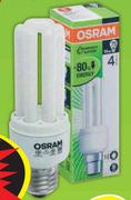 1Osram Energy Saver Bulb 11w/14W BC/ES-Each