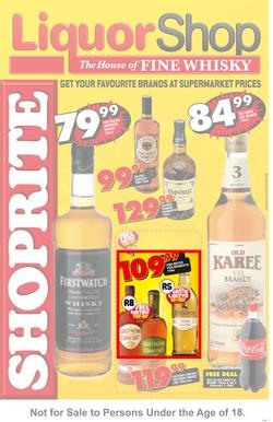 Shoprite Western Cape : LiquorShop (24 Mar - 5 Apr 2014), page 1
