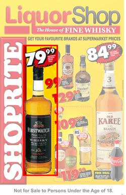 Shoprite Western Cape : LiquorShop (24 Mar - 5 Apr 2014), page 1
