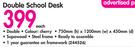 Double School Desk