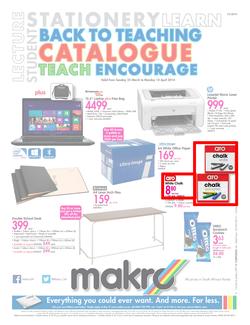 Makro : Back To Teaching (25 Mar - 14 Apr 2014) , page 1
