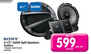 Sony 6 1/2" 260W Split Speakers System X5-GTX1622-Per Set