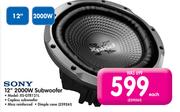 Sony 12" 2000W Subwoofer X5-GTR121L