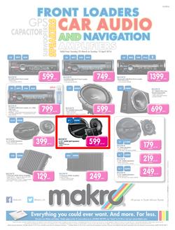 Makro : Car Audio (25 Mar - 13 Apr 2014), page 1