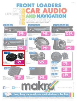 Makro : Car Audio (25 Mar - 13 Apr 2014), page 1