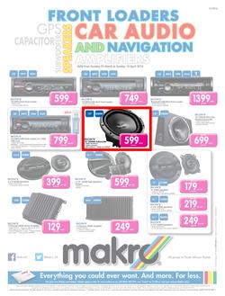 Makro : Car Audio (25 Mar - 13 Apr 2014), page 1