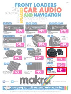 Makro : Car Audio (25 Mar - 13 Apr 2014), page 1