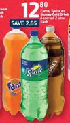 Fanta, Sprite or Stoney Cold Drink-2Ltr Each