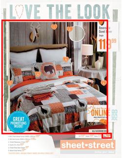 Sheet Street : Love The Look (21 Mar 2014 - While Stocks Last), page 1