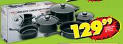 7 Piece Carbon Steel Cookware Set