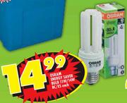 Osram Energy Saver Bulb 11W/14W BC/ES-Each