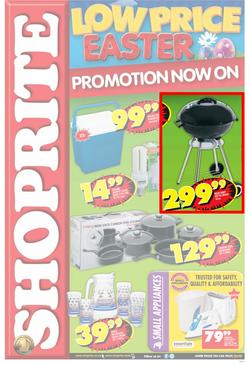 Shoprite Eastern Cape : Easter (24 Mar - 20 Apr 2014), page 1