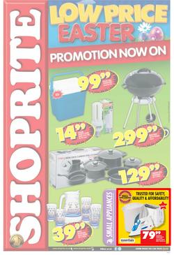 Shoprite Eastern Cape : Easter (24 Mar - 20 Apr 2014), page 1