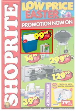 Shoprite Eastern Cape : Easter (24 Mar - 20 Apr 2014), page 1