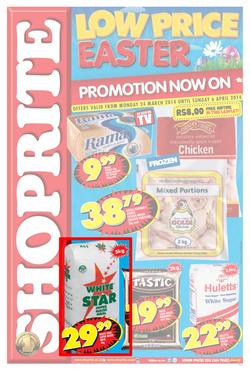 Shoprite Limpopo : Easter (24 Mar - 6 Apr 2014), page 1