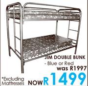 Jim Double Bunk-Blue Or Red
