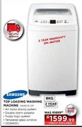 Samsung Top Loading Washing Machine-8kg (WA80G5 DIP)