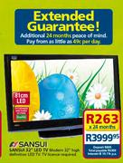 Sansui 32" LED TV