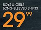 Boys & Girls Long Sleeved Shirts