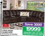 Alpine Lounge 3 Piece Aruba Lounge Suite