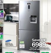 Samsung 310Ltr Metallic Water-On-Tap Fridge Freezer RL48RWCIH