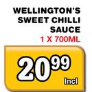 Wellington's Sweet Chilli Sauce-700ml