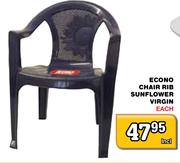 Econo Chair Rib Sunflower Virgin Each