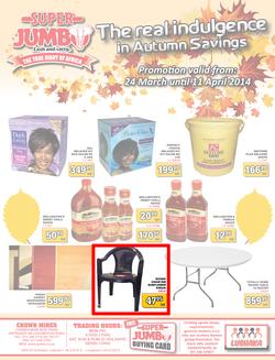 Jumbo Cash & Carry Crown Mines : (24 Mar - 11 Apr 2014), page 1
