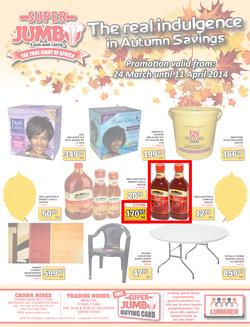 Jumbo Cash & Carry Crown Mines : (24 Mar - 11 Apr 2014), page 1