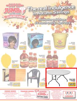 Jumbo Cash & Carry Crown Mines : (24 Mar - 11 Apr 2014), page 1