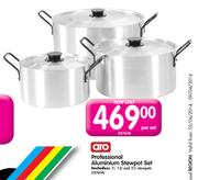 Aro Professional Aluminium Stewpot Set-Per Set